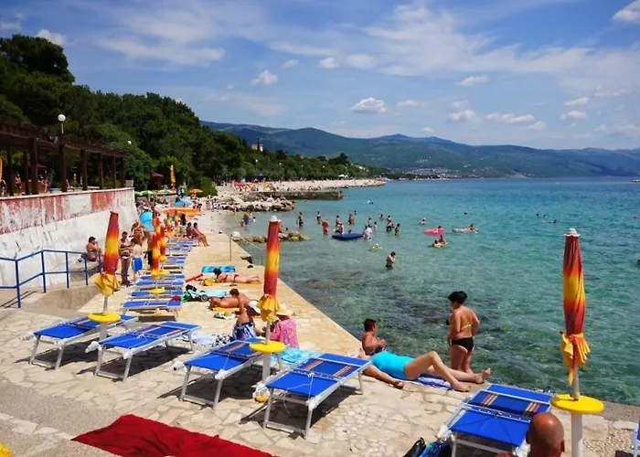 In With Sea View, Balcony, Air Conditioning, Wi-fi * Novi Vinodolski